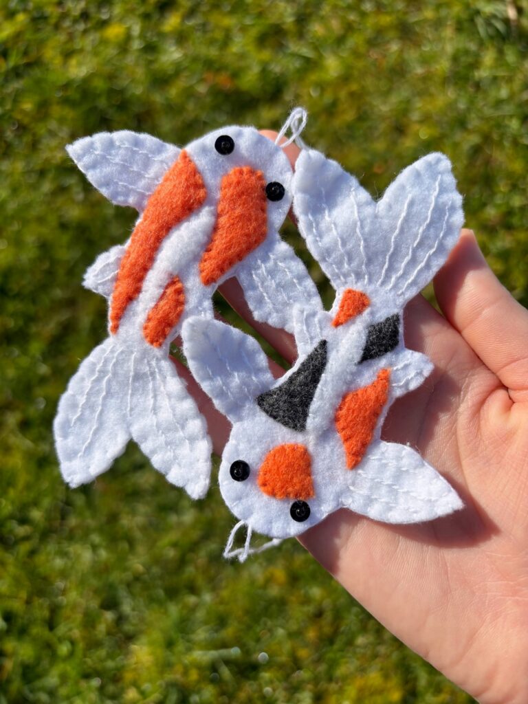Koi Fish Ornaments.
